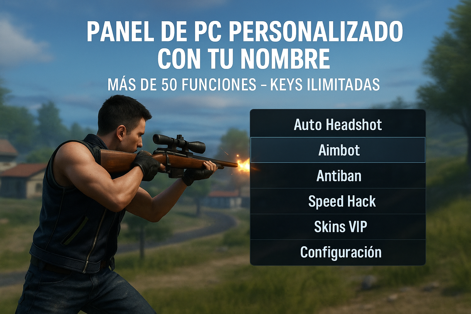 PANEL PERSONALIZADO PC